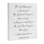 The Lord Bless You  - Numbers 6:24-26 Canvas Print Gallery Image 6