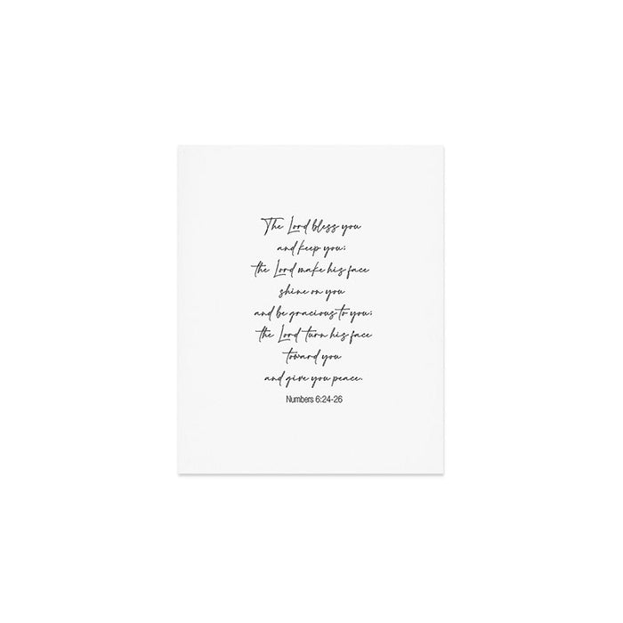The Lord Bless You  - Numbers 6:24-26 Art Print Gallery Image 1