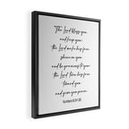 The Lord Bless You  - Numbers 6:24-26 Framed Canvas Print Gallery Image 2