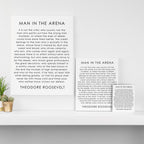 The man in the arena Canvas Print Gallery Image 3