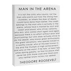 The man in the arena Canvas Print Gallery Image 3
