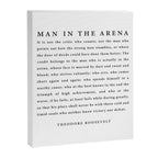 The Man In The Arena, Theodore Roosevelt Canvas Print Gallery Image 8