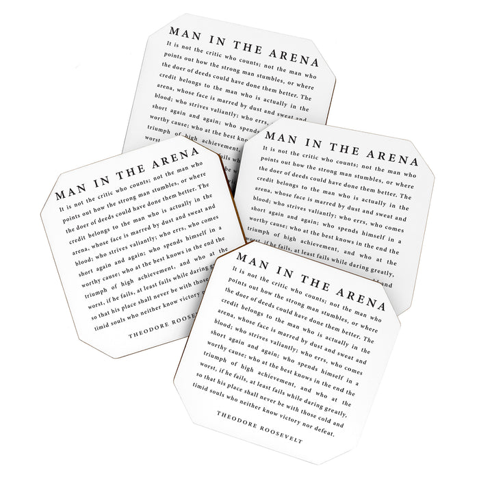 The Man In The Arena, Theodore Roosevelt Coaster Gallery Image 1