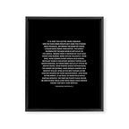 The Man in the Arena - Theodore Roosevelt Framed Canvas Print Gallery Image 8