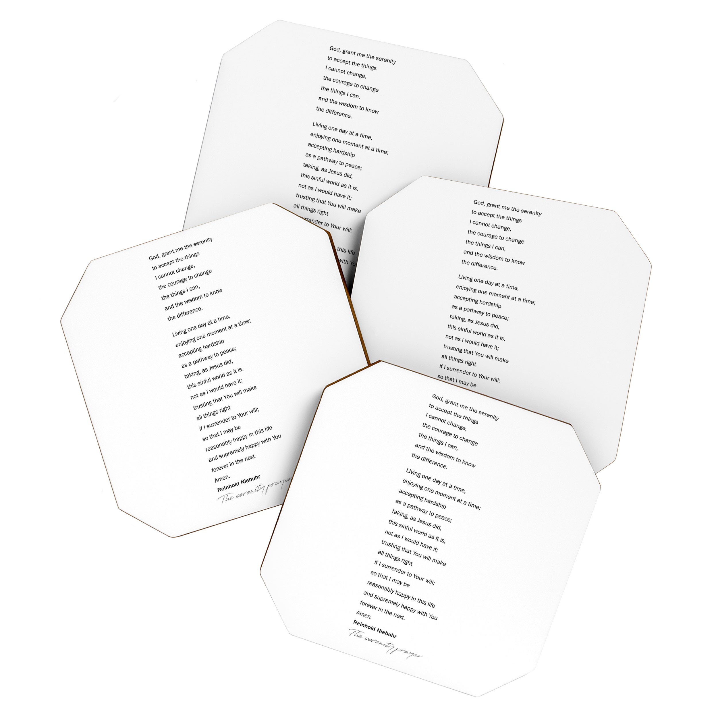 The Serenity Prayer Coaster Gallery Image 1