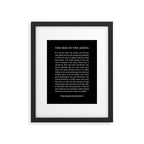 The-Man-In-The-Arena Framed Art Print Gallery Image 6