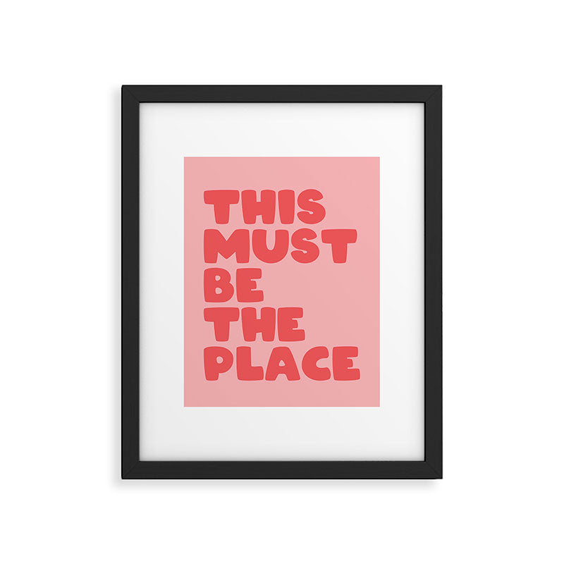This Must Be The Place Framed Art Print Gallery Image 6