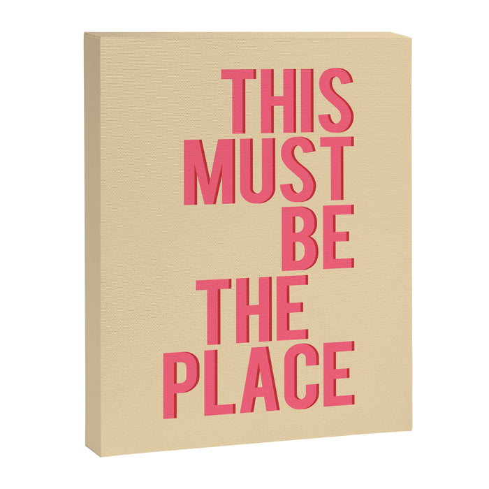 This Must Be The Place Canvas Print Gallery Image 1