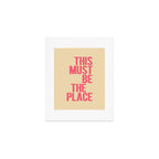 This Must Be The Place Art Print Gallery Image 1