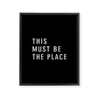 This Must Be The Place Framed Canvas Print Gallery Image 8