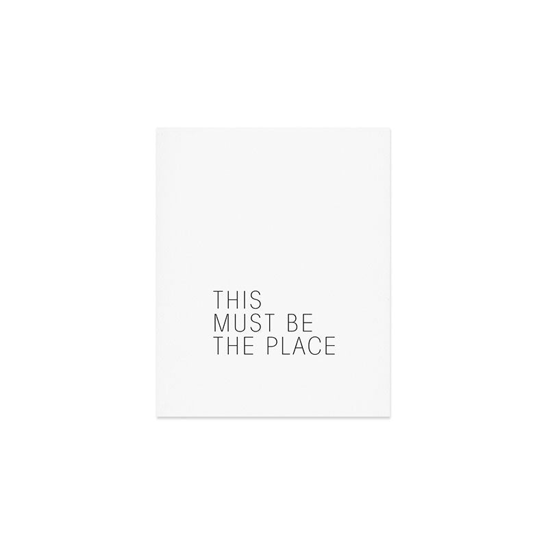 This must be the place Art Print Gallery Image 1