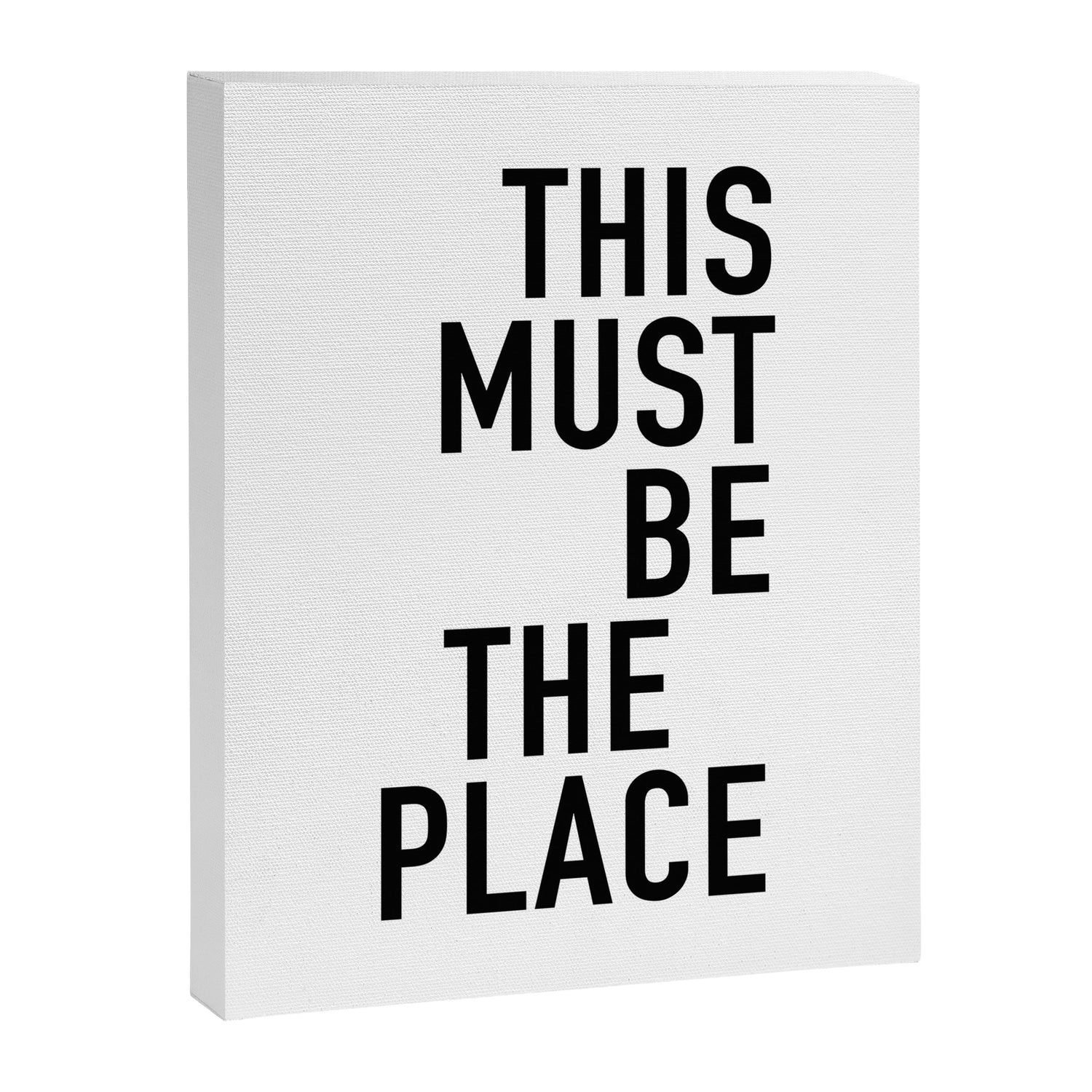 this must be the place Canvas Print Gallery Image 3