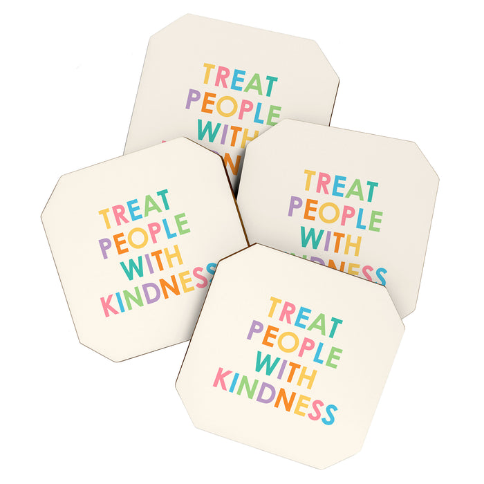 Treat People With Kindness Coaster Gallery Image 1
