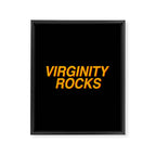 Virginity Rocks Framed Canvas Print Gallery Image 8