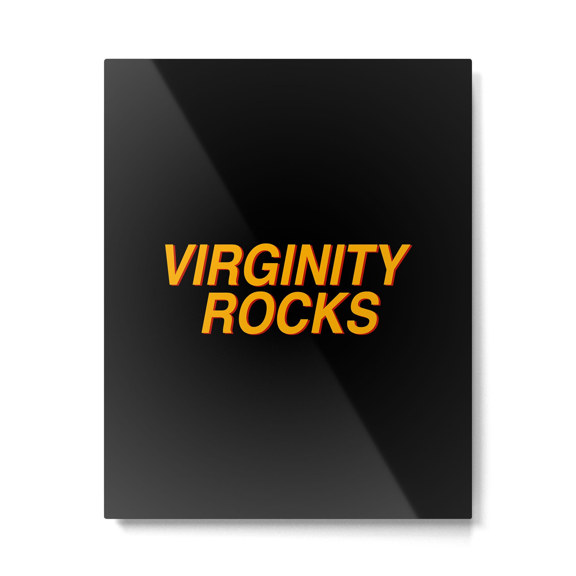 Virginity Rocks Metal Print Gallery Image 6