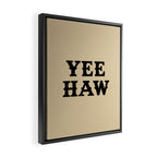Yee Haw Framed Canvas Print Gallery Image 2