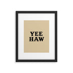 Yee Haw Framed Art Print Gallery Image 6