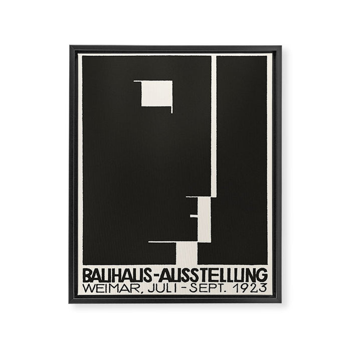Bauhaus Art Exhibition Framed Canvas Print Gallery Image 1