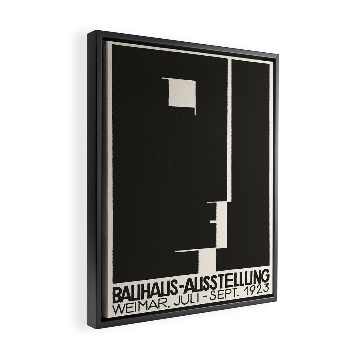 Bauhaus Art Exhibition Framed Canvas Print Gallery Image 2