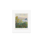 Claude Monet Flower Beds at Vétheuil Vetheuil Art Exhibition Art Print Gallery Image 1