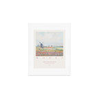 Claude Monet Tulip Fields Hague 1886 Art Exhibition Art Print Gallery Image 1