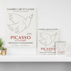 Pablo Picasso Dove Peace Symbol Art Exhibition Canvas Print Gallery Image 3