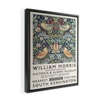 Strawberry Thief William Morris Art Exhibition Framed Canvas Print Gallery Image 2