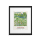 Vincent Van Gogh Daubignys Garden 1890 Art Exhibition Print Framed Art Print Gallery Image 5