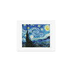 Vincent Van Gogh Starry Night 1889 Art Exhibition Print Art Print Gallery Image 1