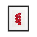 Vintage Plums Illustration Classic Botanical Art Antique Fruit Drawing Retro Botanical Print Decorat Framed Art Print Gallery Image 5
