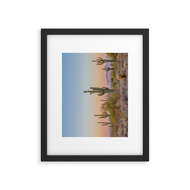 Desert / Scottsdale, Arizona Framed Art Print Gallery Image 5