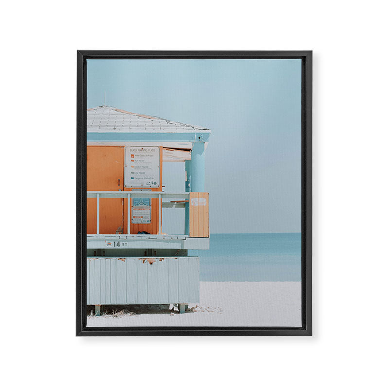 Santa Monica / California Framed Canvas Print Gallery Image 6