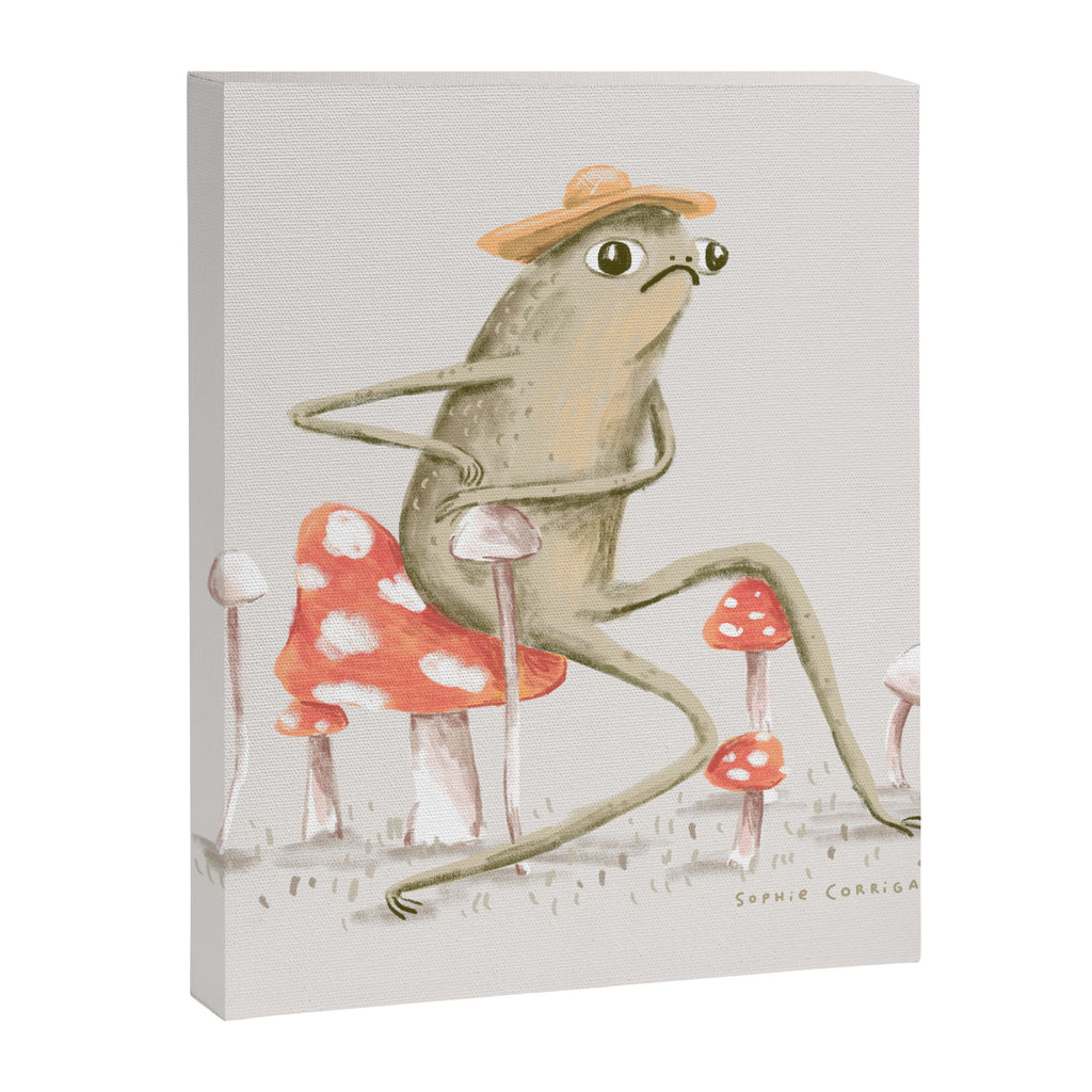 Awkward Toad Canvas Print Gallery Image 8
