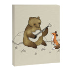 Bear & Fox Canvas Print Gallery Image 8
