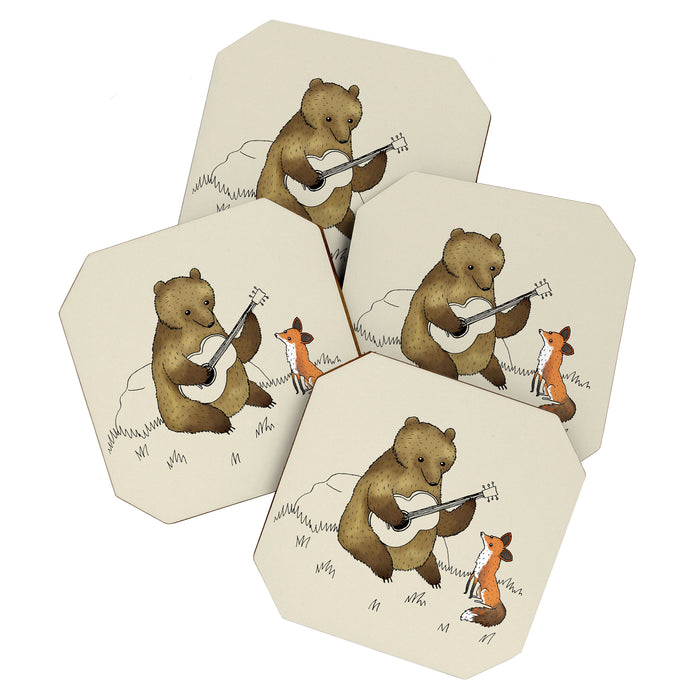 Bear & Fox Coaster Gallery Image 1
