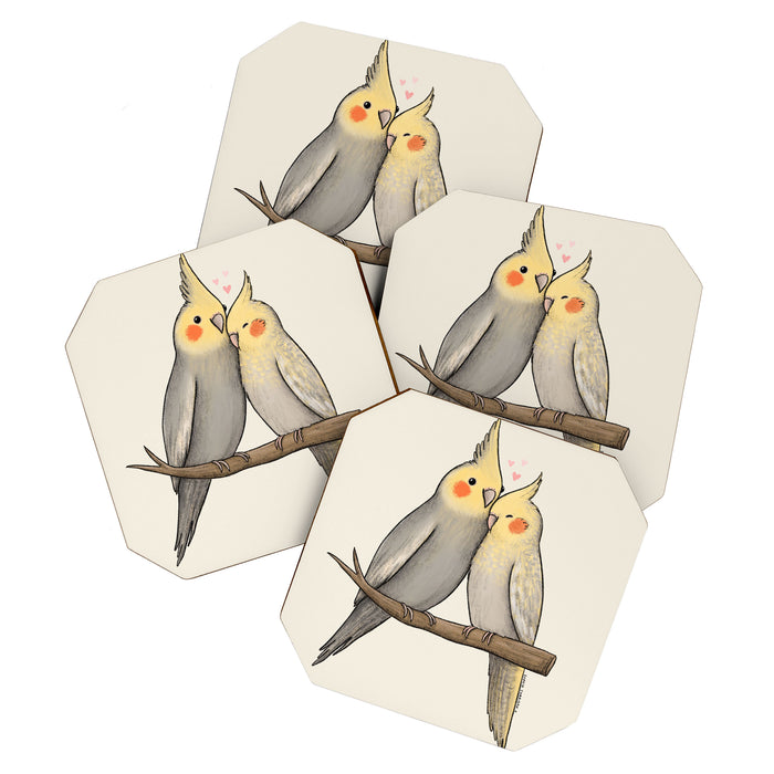 Cockatiel Cuddle Coaster Gallery Image 1