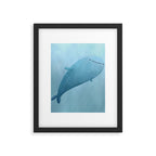 Cute Whale Shark Framed Art Print Gallery Image 6