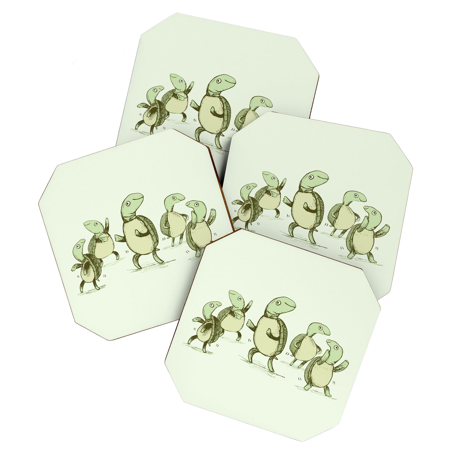 Dancing Turtles Coaster Gallery Image 1