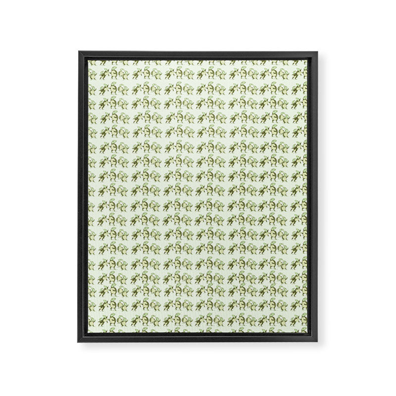 Dancing Turtles Framed Canvas Print Gallery Image 8