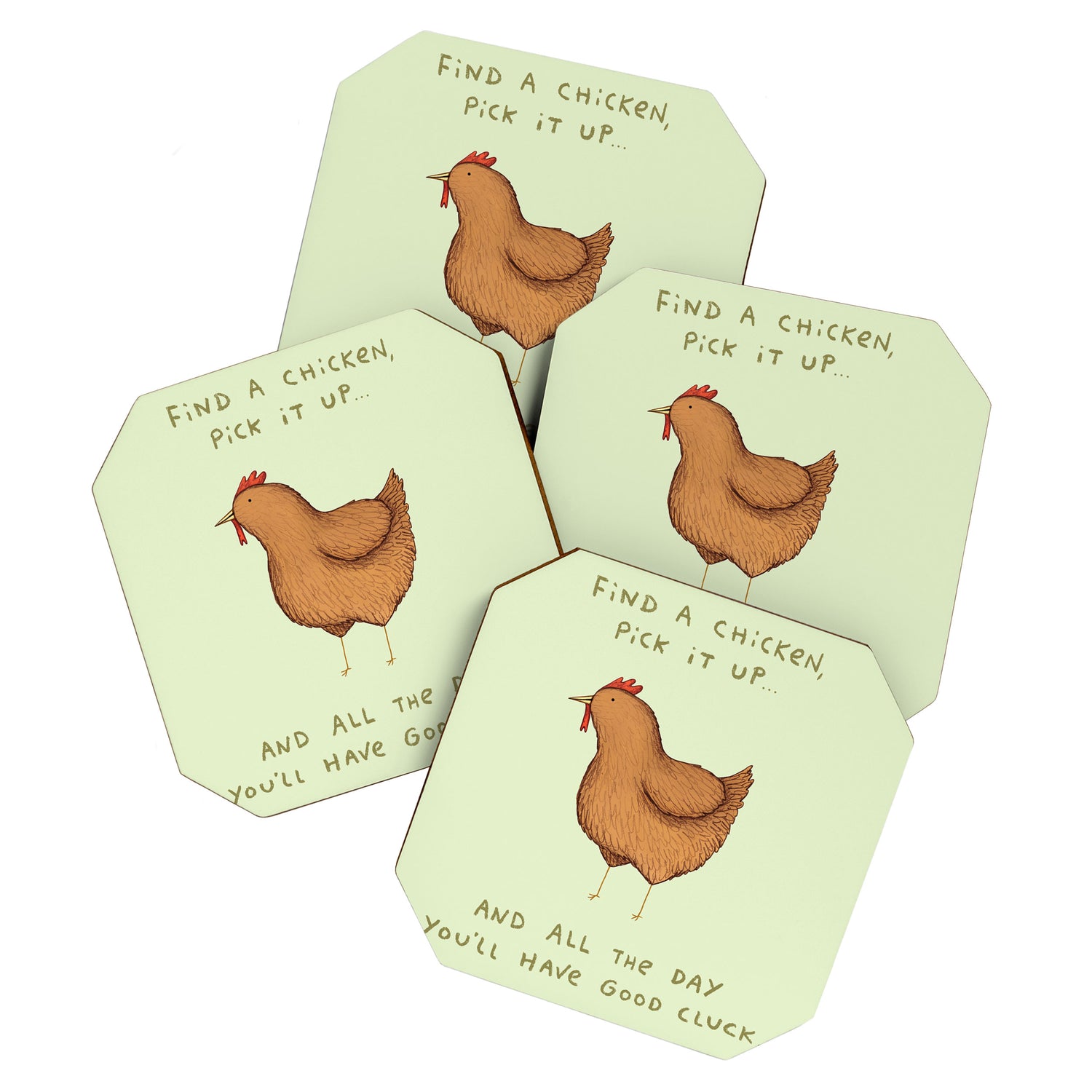 Good Cluck Coaster Gallery Image 1