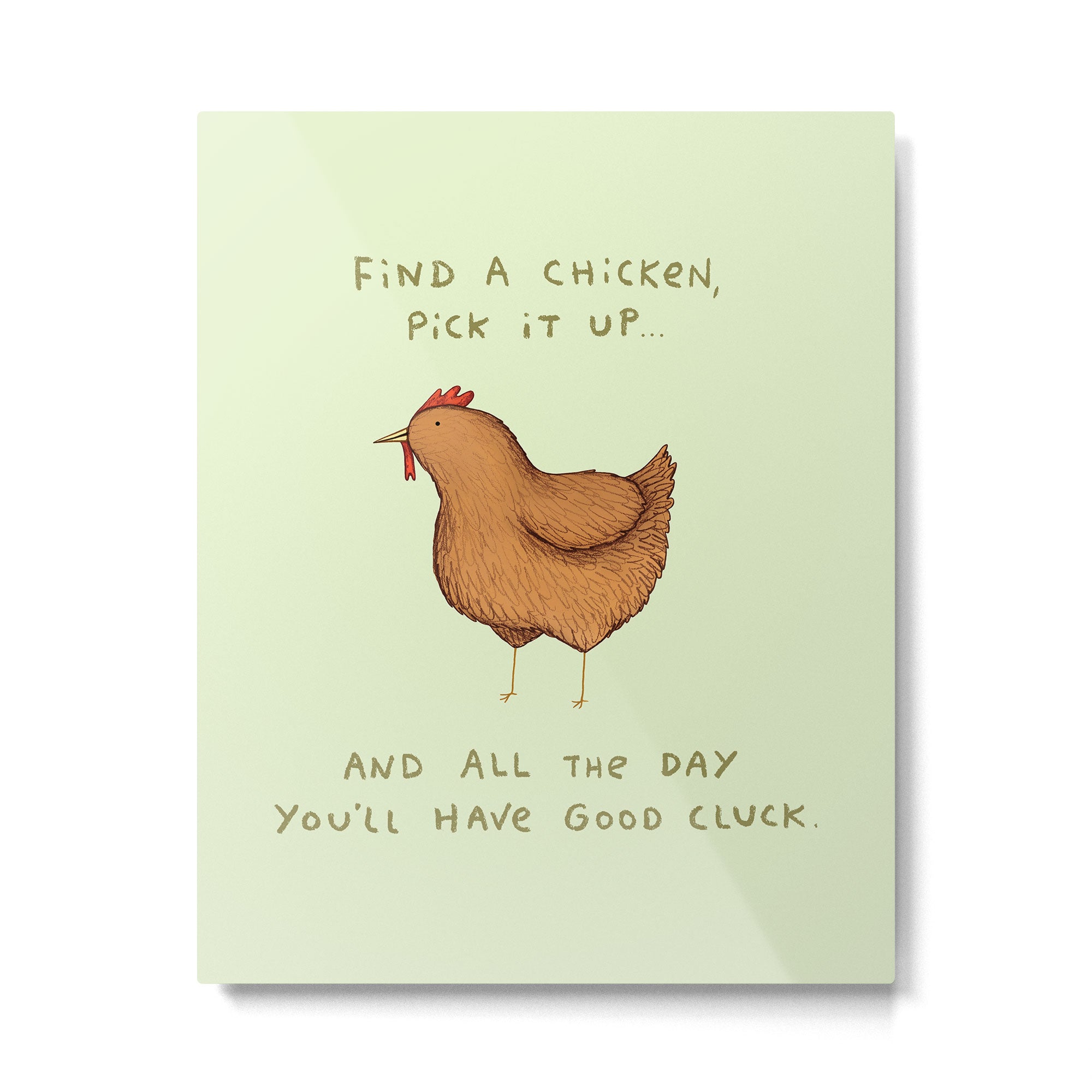 Good Cluck Metal Print Gallery Image 6