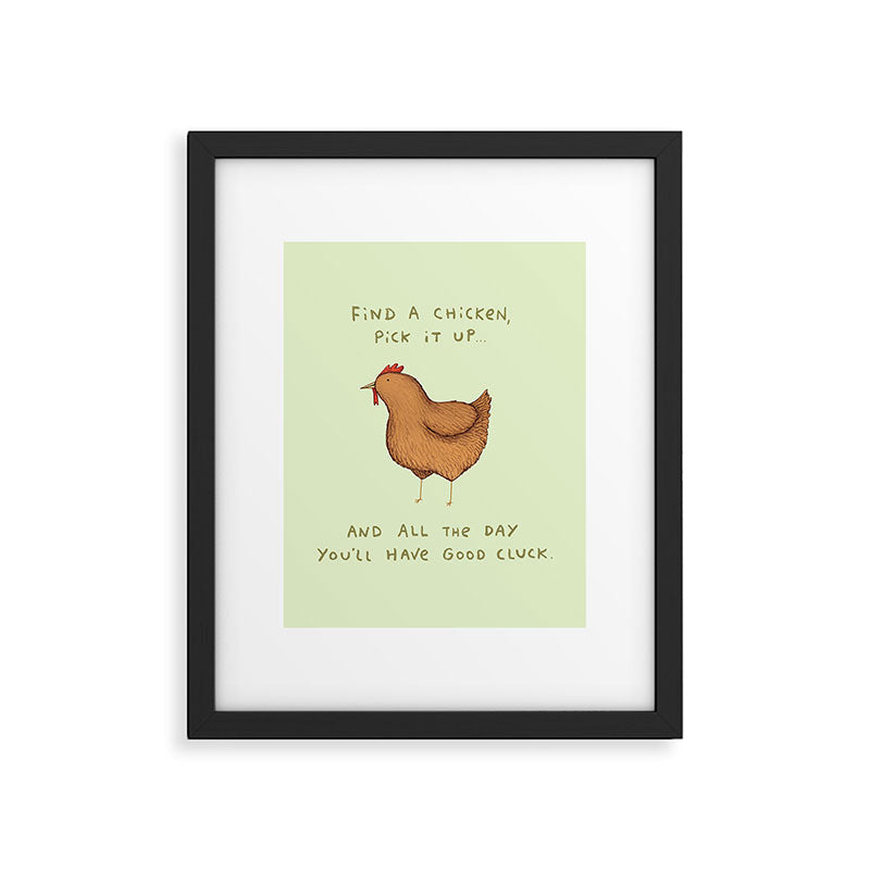 Good Cluck Framed Art Print Gallery Image 6