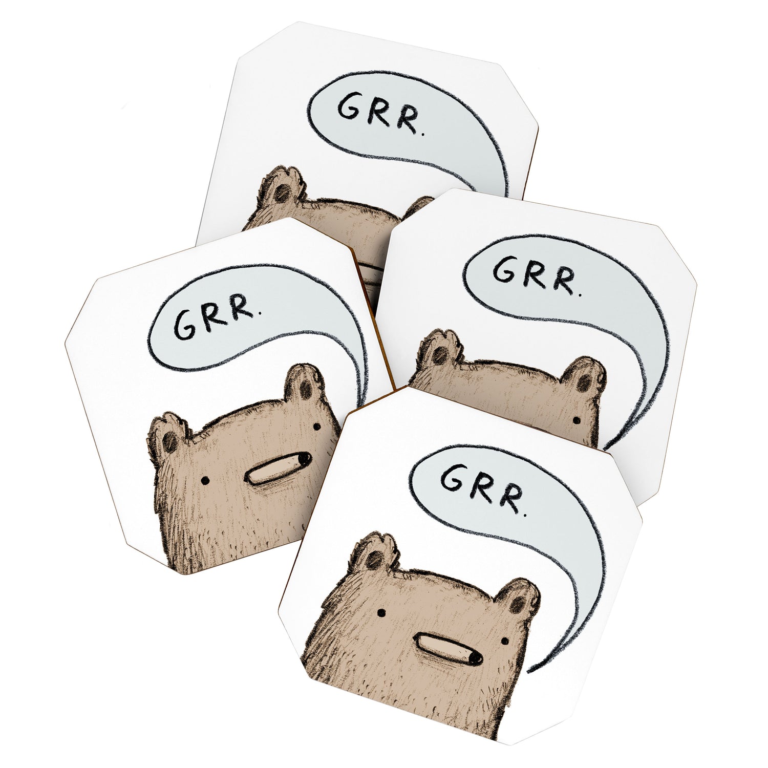 Growling Bear Coaster Gallery Image 1