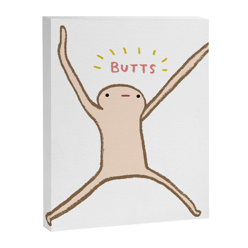 Honest Blob - Butts Canvas Print Gallery Image 8