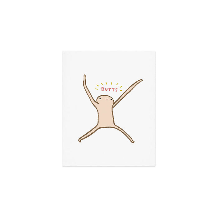 Honest Blob - Butts Art Print Gallery Image 1