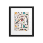 Lump Birds Framed Art Print Gallery Image 6