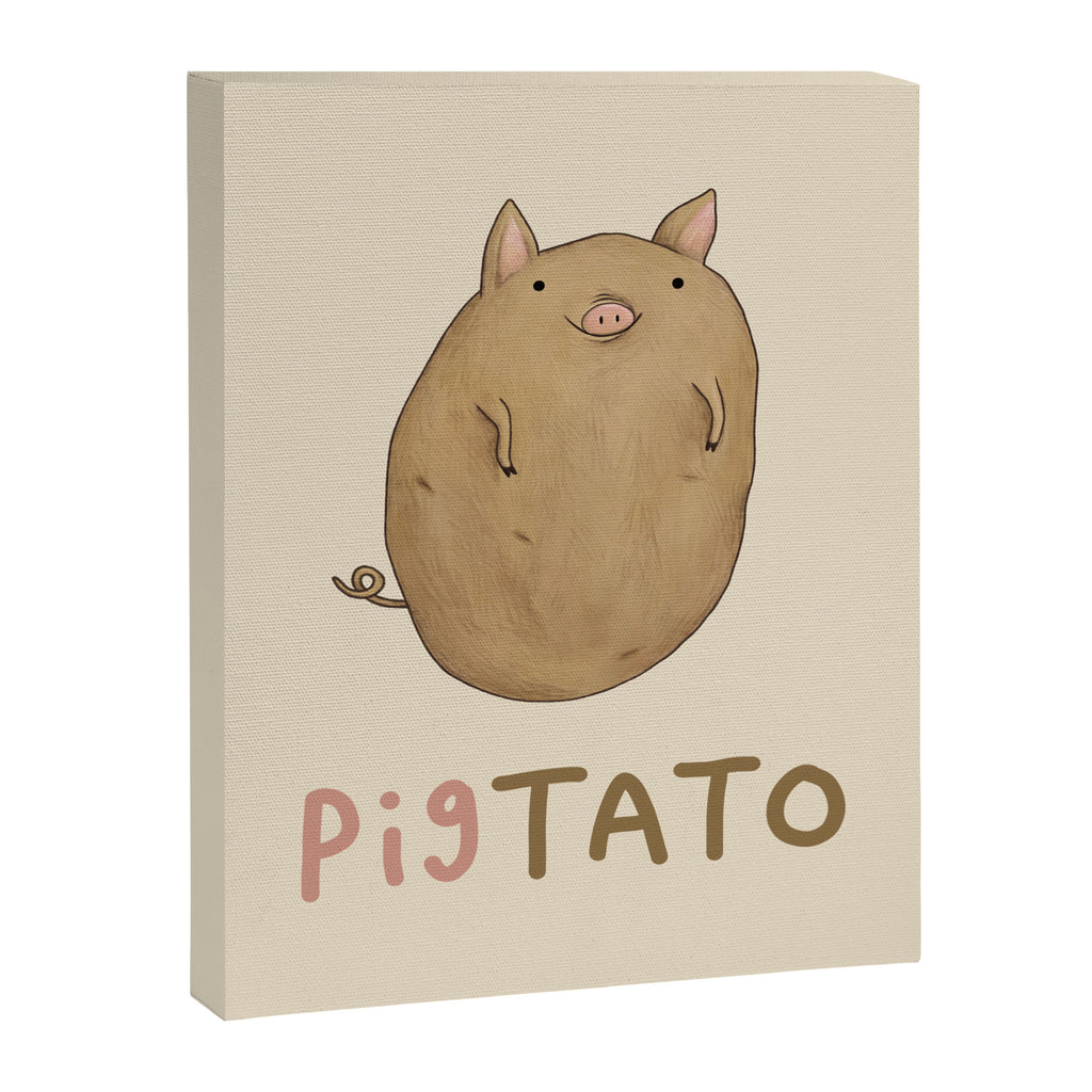 Pigtato Canvas Print Gallery Image 8