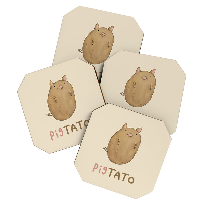 Pigtato Coaster Gallery Image 1