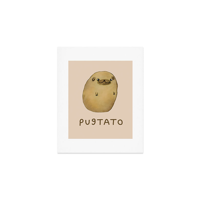 Pugtato Art Print Gallery Image 1
