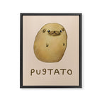 Pugtato Framed Canvas Print Gallery Image 8